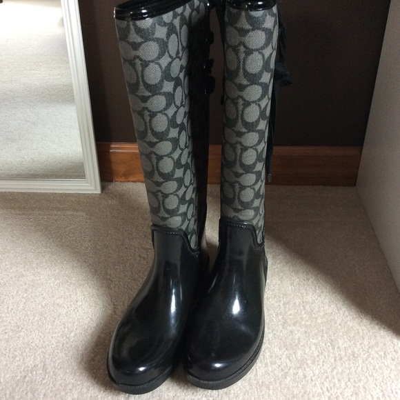 Coach Rainboots - Picture 2 of 5